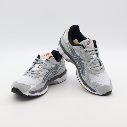 1201A789-102 Asics Gel-NYC White Steel Grey Red (Men's)