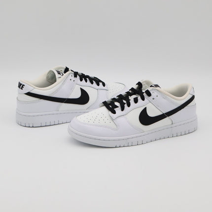 DJ6188-101 Nike Dunk Low Reverse Panda Black Summit White