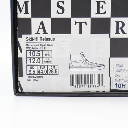 VN0A4BVHBLK1 MASTERMIND WORLD �~ Vault by Vans Sk8-Hi Reissue VLT LX