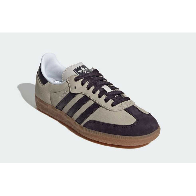 IE5835 adidas Originals Samba OG Putty Grey Aurora Black Silver (Women's)