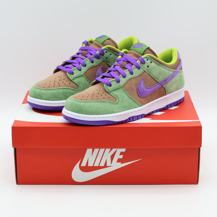 DA1469-200 Nike Dunk Low Veneer Duckling Pack Autumn Green Deep Purple (Men's)