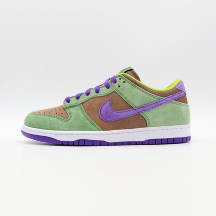 DA1469-200 Nike Dunk Low Veneer Duckling Pack Autumn Green Deep Purple (Men's)