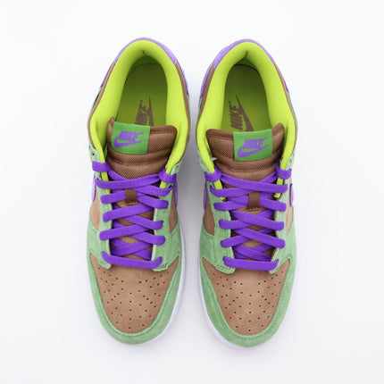 DA1469-200 Nike Dunk Low Veneer Duckling Pack Autumn Green Deep Purple (Men's)