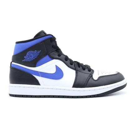 554724-140 Nike Air Jordan 1 Mid Varsity Royal White Black Racer Blue (Men's)