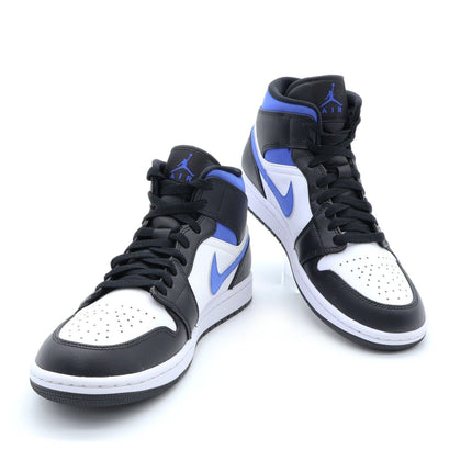 554724-140 Nike Air Jordan 1 Mid Varsity Royal White Black Racer Blue (Men's)