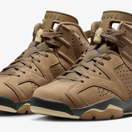 FD1643-300 Nike Air Jordan 6 Retro GORE-TEX Brown Kelp (Women's)