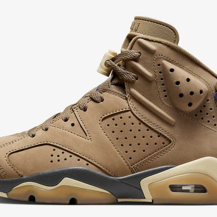 FD1643-300 Nike Air Jordan 6 Retro GORE-TEX Brown Kelp (Women's)