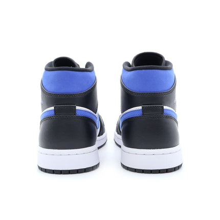 554724-140 Nike Air Jordan 1 Mid Varsity Royal White Black Racer Blue (Men's)