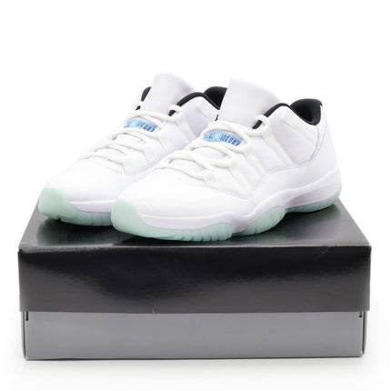 AV2187-117 Nike Air Jordan 11 Low Legend Blue White Black Clear Sail (Men's)