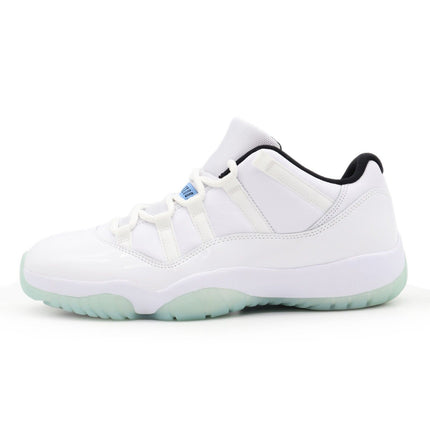 AV2187-117 Nike Air Jordan 11 Low Legend Blue White Black Clear Sail (Men's)