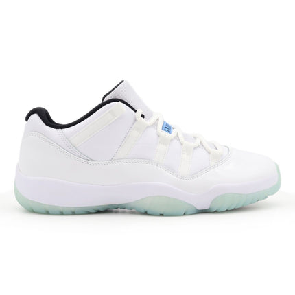 AV2187-117 Nike Air Jordan 11 Low Legend Blue White Black Clear Sail (Men's)