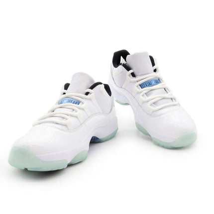 AV2187-117 Nike Air Jordan 11 Low Legend Blue White Black Clear Sail (Men's)