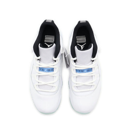 AV2187-117 Nike Air Jordan 11 Low Legend Blue White Black Clear Sail (Men's)