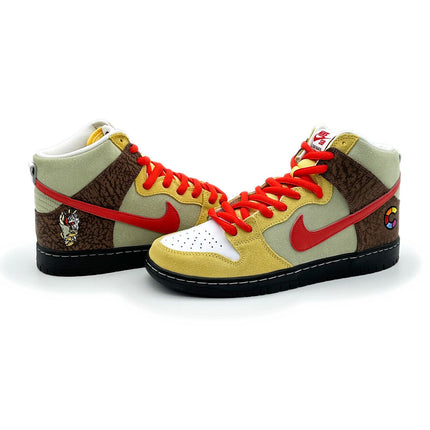 CZ2205-700 Color Skates Nike SB Dunk High Kebab and Destroy Tan Brown (Men's)