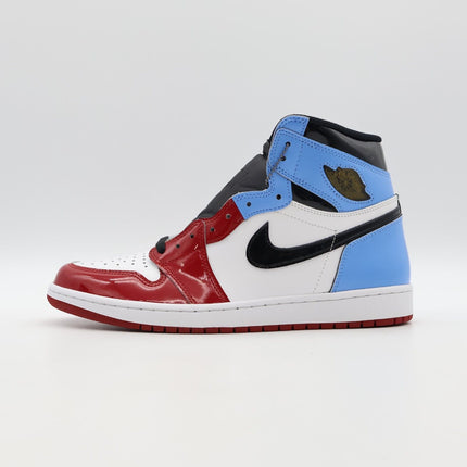 CK5666-100 Nike Air Jordan 1 High Fearless White University Blue Red (Men's)