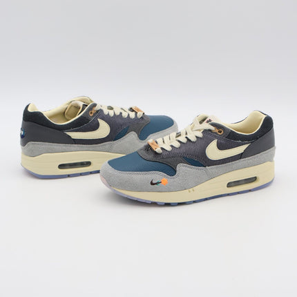 DQ8475-001 Kasina Nike Air Max 1 Won-Ang Grey Dark Blue Teal Green Sail (Men's)