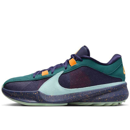 DX4996-300 Nike Zoom Freak 5 Geode Teal Purple Ink Total Orange Jade Ice (Men's)