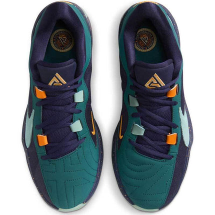 DX4996-300 Nike Zoom Freak 5 Geode Teal Purple Ink Total Orange Jade Ice (Men's)