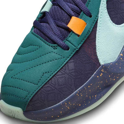 DX4996-300 Nike Zoom Freak 5 Geode Teal Purple Ink Total Orange Jade Ice (Men's)