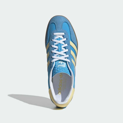 IE2960 adidas Originals Gazelle Indoor Semi Blue Burst Almost Yellow (Women's)