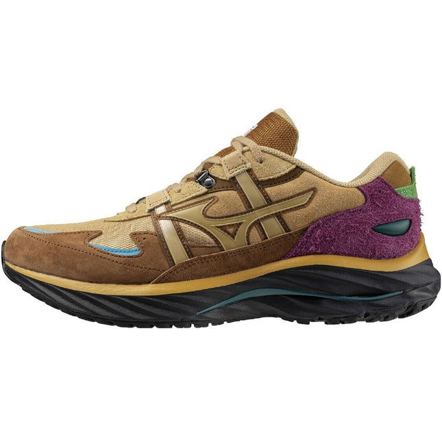 D1GD230801 Digawel Mizuno Wave Rider ƒÀ Brown Purple (Men's)