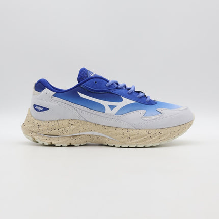 D1GA241001 Hiroshi Nagai Mizuno Wave Rider ƒÀ Blue White Sand Beige (Men's)