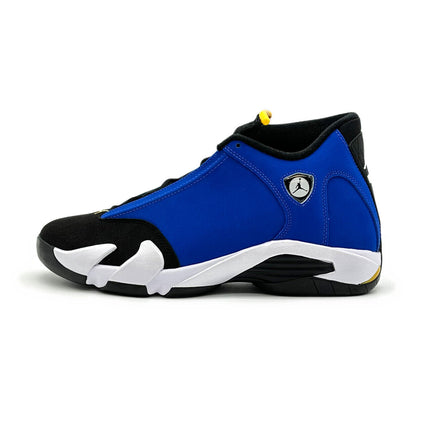 487471-407 Nike Air Jordan 14 Retro Laney Varsity Royal Black Maize White