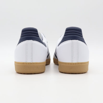 IF3814 adidas Originals Samba OG White Grey Night Navy Blue Indigo Gum (Men's)