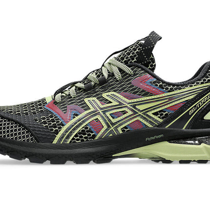 1203A394-001 Asics US4-S Gel-Terrain Black Neon Lime (Men's)