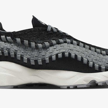 FB1959-001 Nike Air Footscape Woven Black and Smoke Grey (Women's)