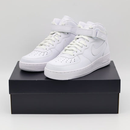 DZ2525-100 Nike Air Force 1 '07 Mid Fresh White Wolf Grey (Men's)