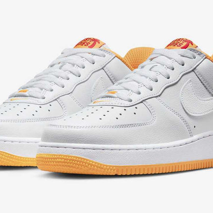 DX1156-101 Nike Air Force 1 Low West Indies White University Gold (Men's)