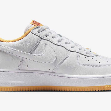 DX1156-101 Nike Air Force 1 Low West Indies White University Gold (Men's)