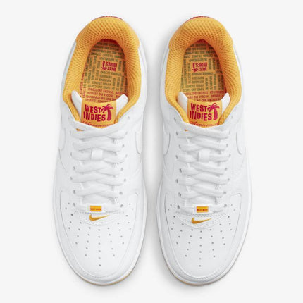 DX1156-101 Nike Air Force 1 Low West Indies White University Gold (Men's)