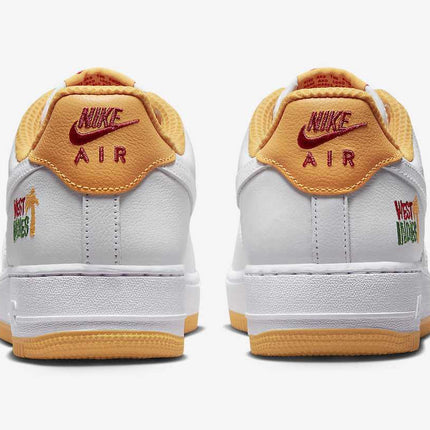 DX1156-101 Nike Air Force 1 Low West Indies White University Gold (Men's)