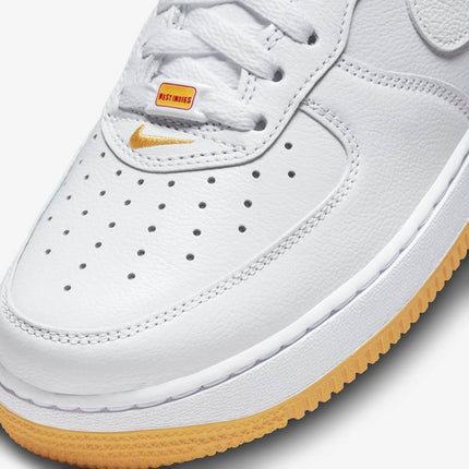 DX1156-101 Nike Air Force 1 Low West Indies White University Gold (Men's)