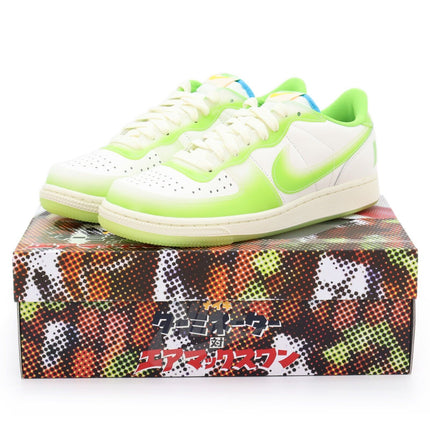 FN7651-133 Nike Terminator Low PRM Soft Vinyl Sail Lime Blue Green White (Men's)