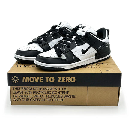 DV4024-002 Nike Dunk Low Disrupt 2 Panda Black Pure Platinum White (Women's)