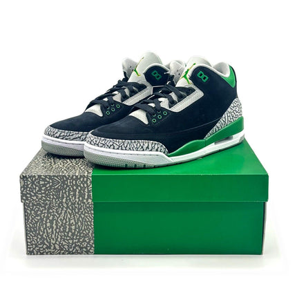 CT8532-030 Nike Air Jordan 3 Pine Green Black Silver White Cement Grey