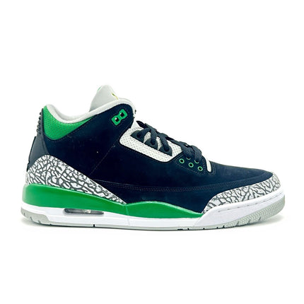 CT8532-030 Nike Air Jordan 3 Pine Green Black Silver White Cement Grey