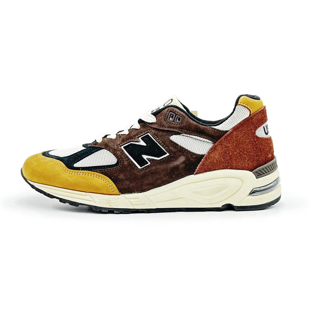 M990BB2 New Balance 990V2 Brown and Tan Season 2 Brown MiUSA Made in USA