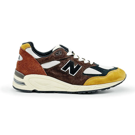 M990BB2 New Balance 990V2 Brown and Tan Season 2 Brown MiUSA Made in USA