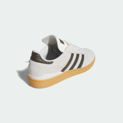 IF4617 adidas Skateboarding Busenitz Crystal White Shadow Olive Gum (Men's)