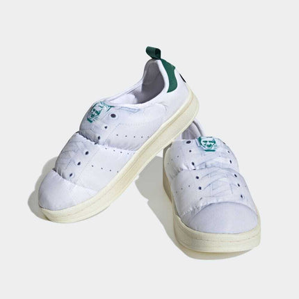 HP6699 adidas Originals Puffylette Footwear White College Green (Men's)