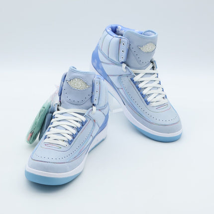 DQ7691-419 J Balvin Nike Air Jordan 2 Retro SP Celestine Blue White (Men's)