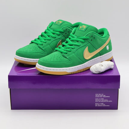 BQ6817-303 Nike SB Dunk Low Pro St. Patrick's Day Shamrock Lucky Green (Men's)