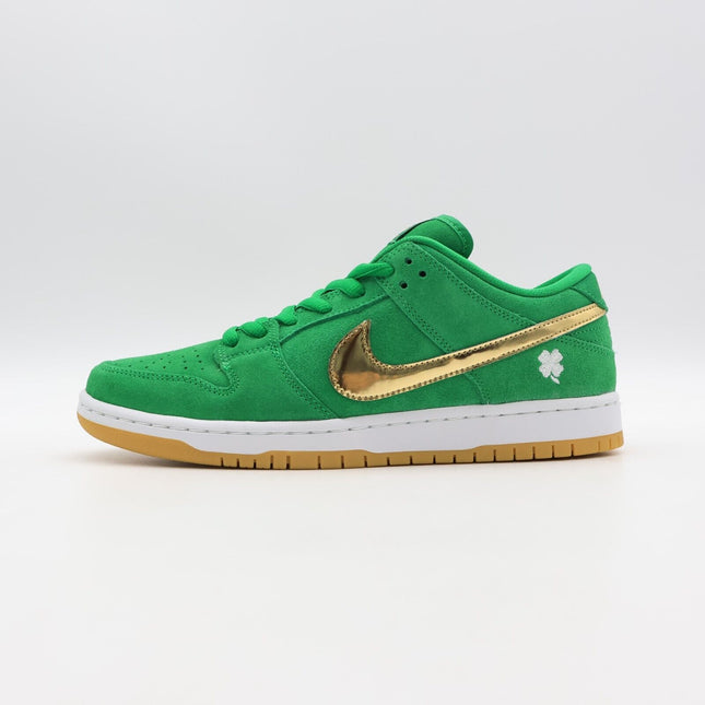 BQ6817-303 Nike SB Dunk Low Pro St. Patrick's Day Shamrock Lucky Green (Men's)