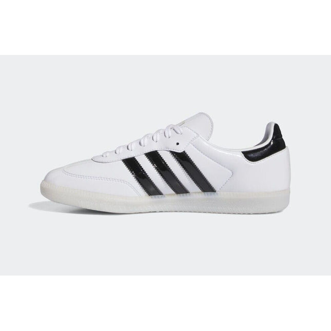 IE5158 Jason Dill adidas Originals Samba Patent Leather Cloud White (Men's)