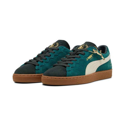 393542-01 Staple Puma Suede Malachite Alpine Snow (Men's)