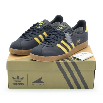 IE8480 DESCENDANT adidas Originals Gazelle GORE-TEX Core Black Yellow (Men's)